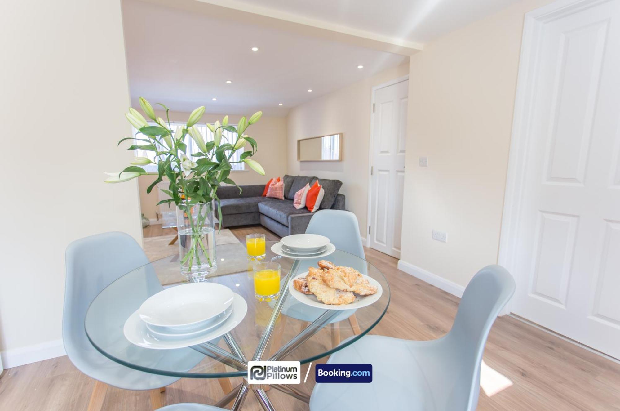 Modern Oxford 2 Bedroom Apartments, Near John Radcliffe Hospital, Weekly & Monthly Deals Bagian luar foto